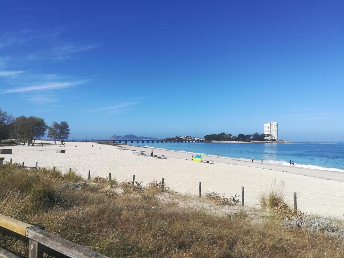 Apartamento Vacacional En Playa Del Vao - Corujo Vigo Bagian luar foto